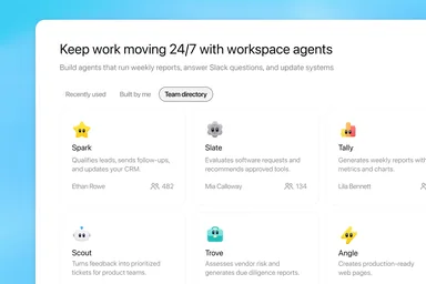 OpenAI 推出 Workspace Agents，让 ChatGPT 进入团队自动化