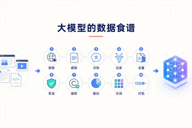 LLM 预训练数据处理流水线